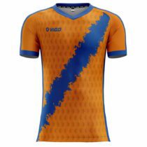 Koszulka piłkarska Champion 1.21.4 pomarańczowo-niebieska