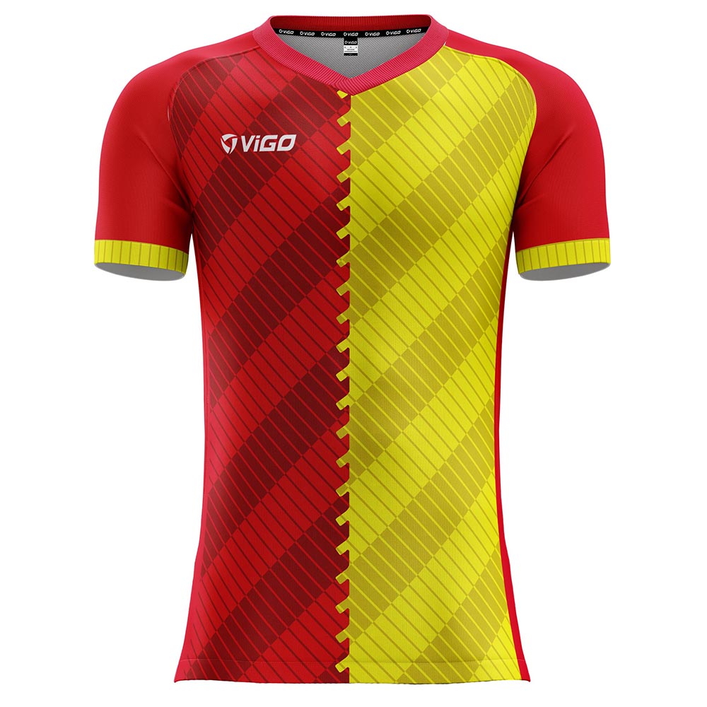 Koszulka piłkarska Champion 3.21.3 czerwono-żółta