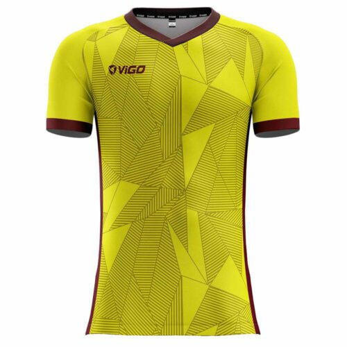 Koszulka piłkarska Champion 5.21.5 żółto-bordowa