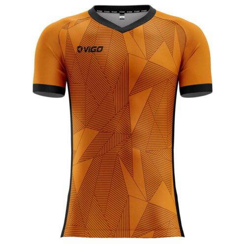 Koszulka piłkarska Champion 5.21.7 pomarańczowo-czarna