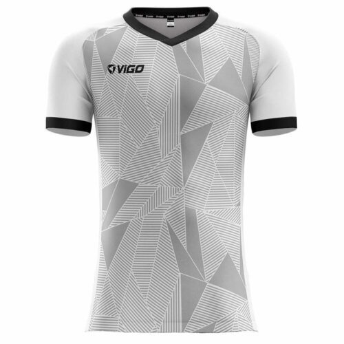 Koszulka piłkarska Champion 5.21.8 biało-czarna