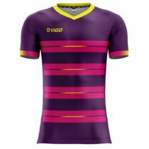 Koszulka piłkarska Champion 6.21.5 fioletowo-różowa