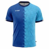 Koszulka piłkarska Striker 1.3 niebiesko-błękitna