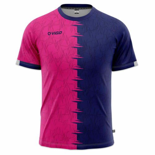 Koszulka piłkarska Striker 1.7 różowo-fioletowa