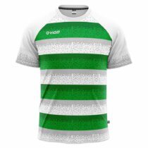 Koszulka piłkarska Striker 2.5 biało-zielona