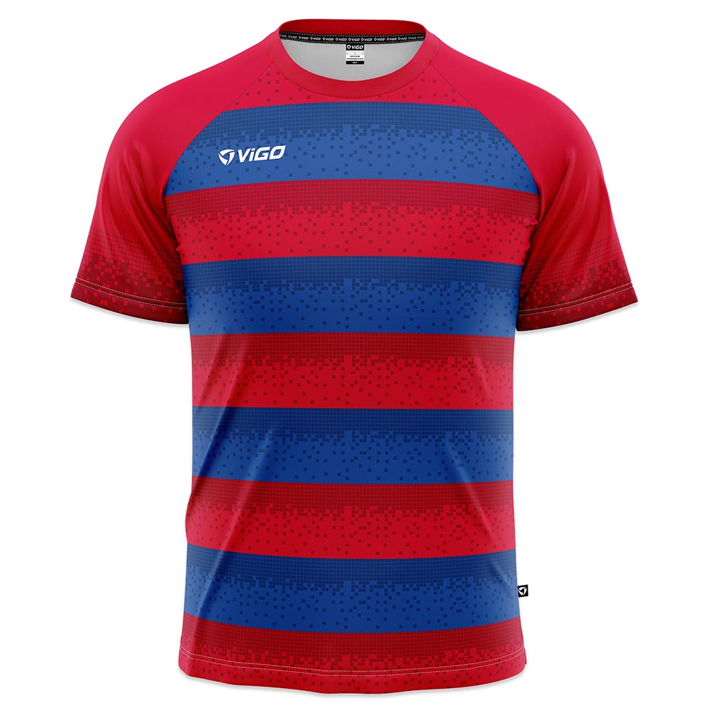 Koszulka piłkarska Striker 2.9 czerwono-niebieska