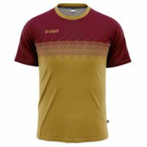 Koszulka piłkarska Striker 5.3 złoto-bordowa