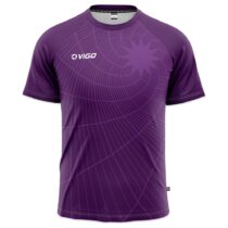 Koszulka piłkarska Striker 7.10 fioletowa
