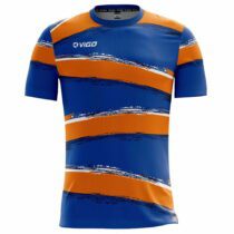 Koszulka piłkarska Team 1.5 niebiesko-pomarańczowa