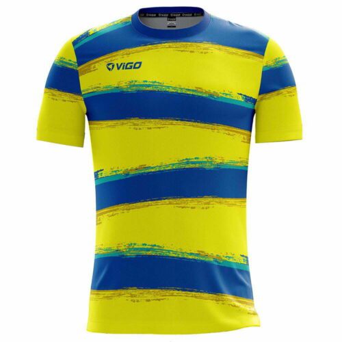 Koszulka piłkarska Team 1.7 niebiesko-żółta