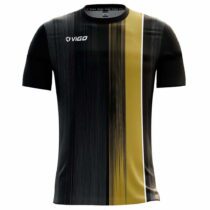 Koszulka piłkarska Team 2.3 czarno-złota