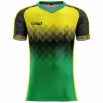 Koszulka piłkarska Competition 3 zielono-czarna