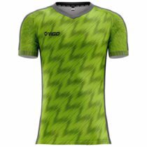 Koszulka piłkarska Corner 2021 2 zielono-limonkowa