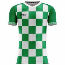 Koszulka piłkarska Goal 2 zielono-biała