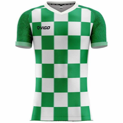 Koszulka piłkarska Goal 2 zielono-biała