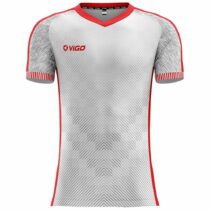 Koszulka piłkarska Precision 4 biało-czerwona