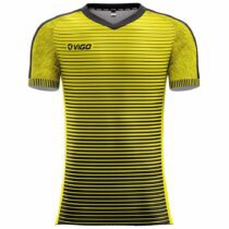Koszulka piłkarska Revolution 7 żółto-czarna