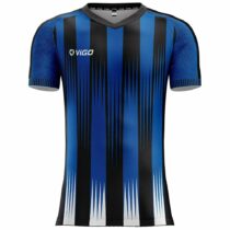 Koszulka piłkarska Striker 19.5 niebiesko-czarna