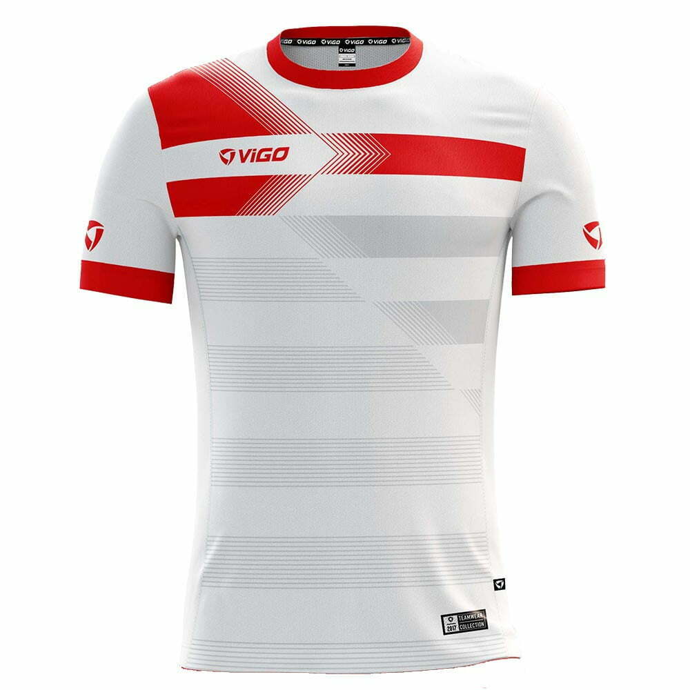 Koszulka piłkarska Elite biało-czerwona Milan