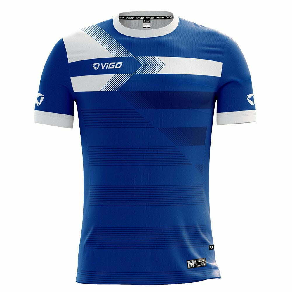 Koszulka piłkarska Elite niebiesko-biała dawniej Milan