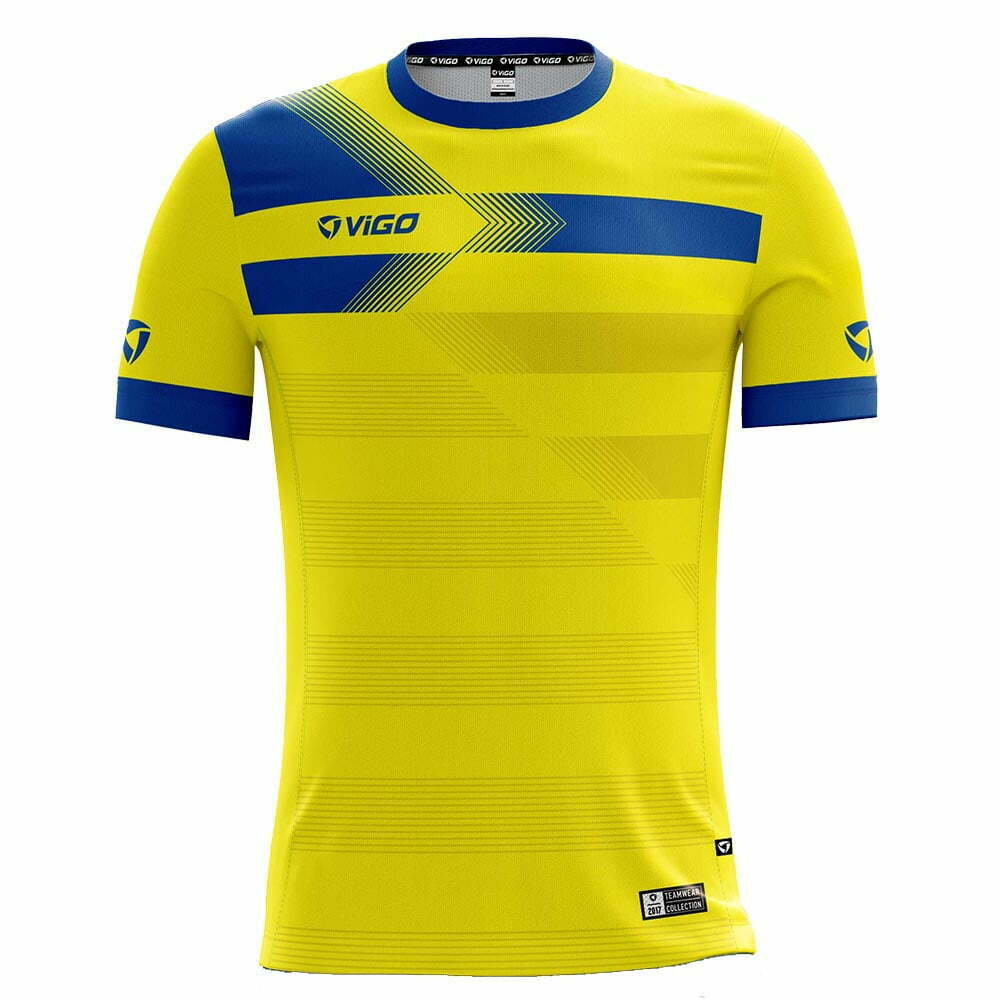 Koszulka piłkarska Elite żółto-niebieska dawniej Milan