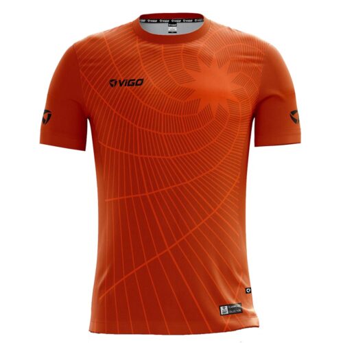 Koszulka piłkarska Copa pomarańczowa Roma