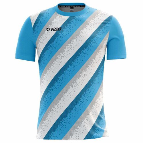 koszulka piłkarska Team 10.4 Vigo błękitno-biała