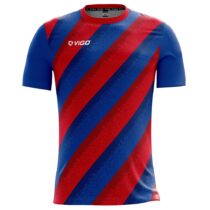 koszulka piłkarska Team 10.5 Vigo niebiesko-czerwona