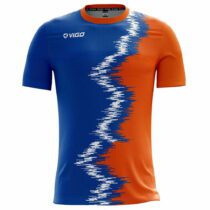 Koszulka piłkarska Team 3.7 niebiesko-pomarańczowa