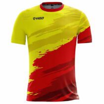 Koszulka piłkarska Team 5.8 żółto-czerwona
