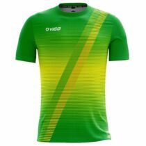 Koszulka piłkarska Team 6.4 zielono-żółta Vigo