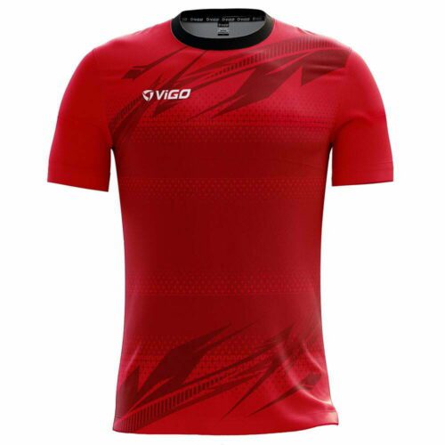 Koszulka piłkarska Team 7.4 czerwona Vigo