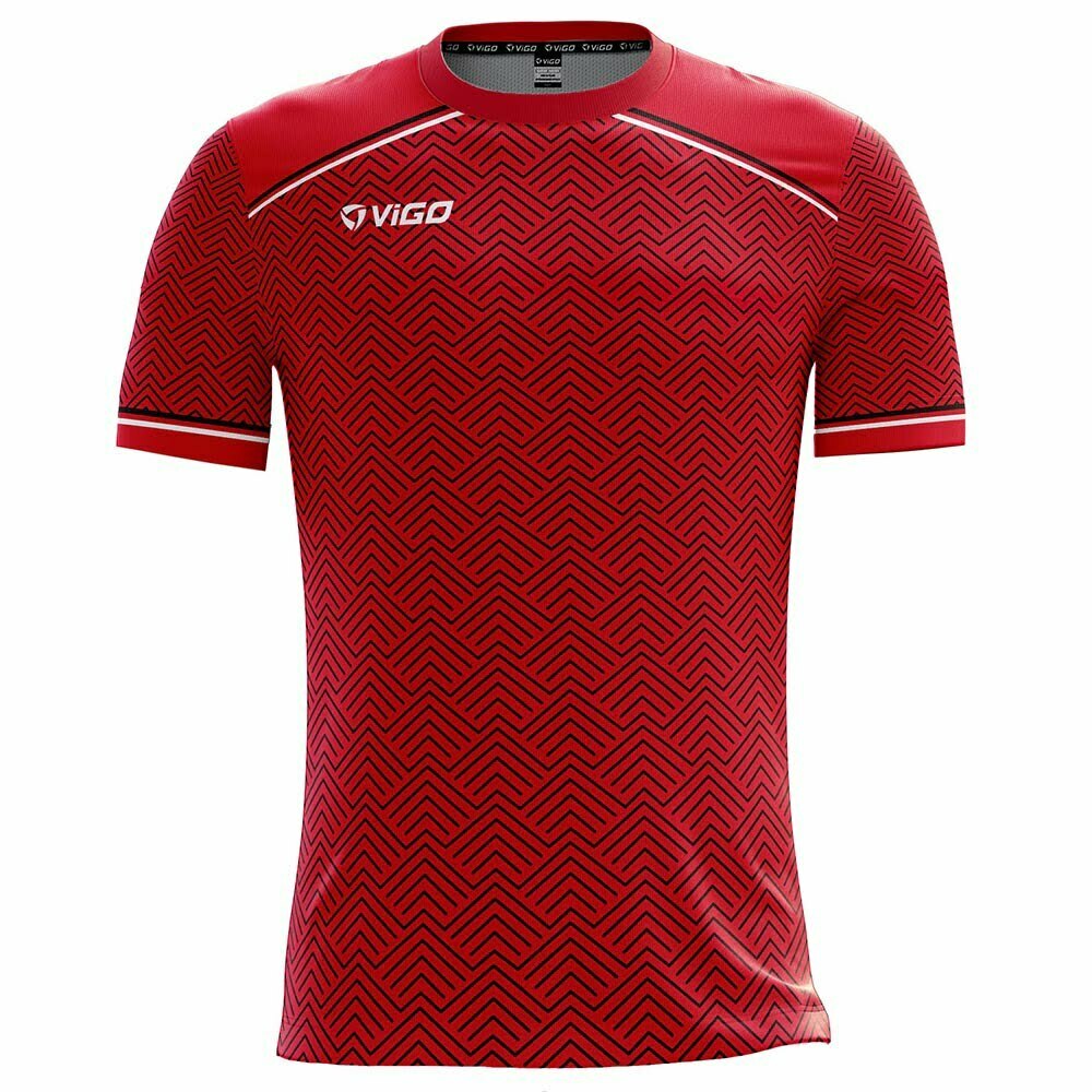 Koszulka piłkarska Team 9.6 czerwona Vigo