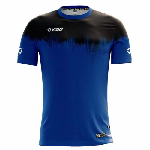Koszulka piłkarska Derby niebiesko-czarna Turin