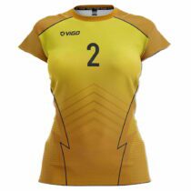 Koszulka siatkarska damska Game 6 żółta