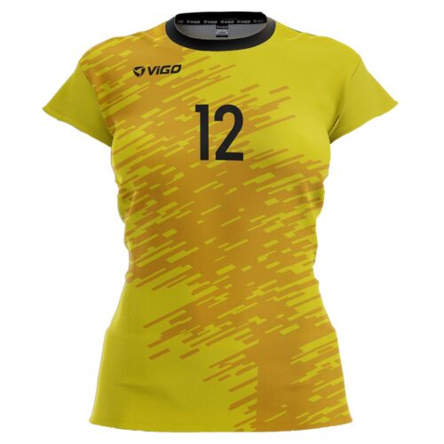 Koszulka siatkarska damska Kill 3 żółta
